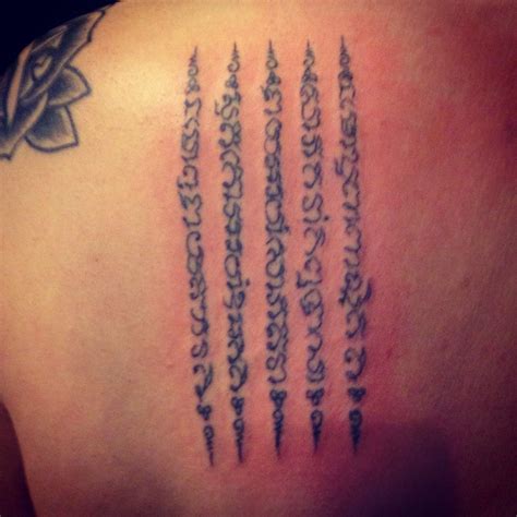 33 Traditional Buddhist Prayer Tattoos and Their Meanings.